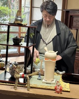 煎茶道黄檗売茶流 唐木岱仙 氏の画像