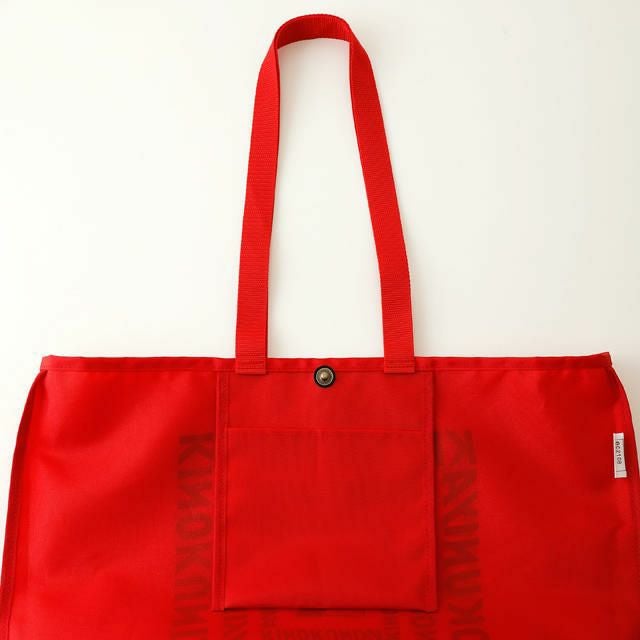 紀ノ国屋 CE-5カラーエコロジーショルダーバッグL レッド | 紀ノ国屋