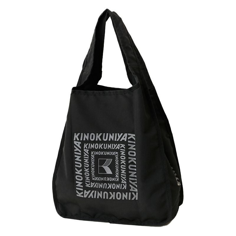 紀ノ国屋 フラップショッピングバッグ ミッドナイトブラック