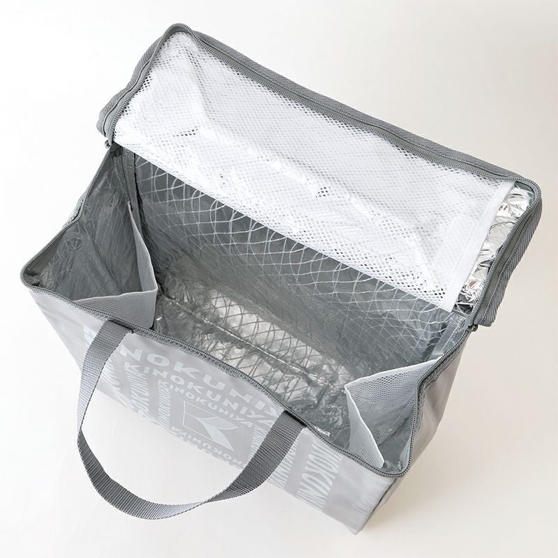 紀ノ国屋 クーラーバッグL シルバーグレー | 紀ノ国屋 公式オンライン