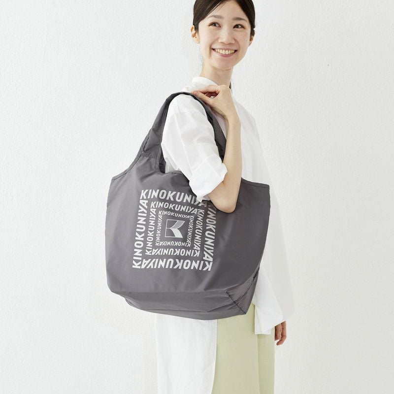 紀ノ国屋 まとまる保冷バッグ マロン（ロゴ：ラメあり） | 紀ノ国屋