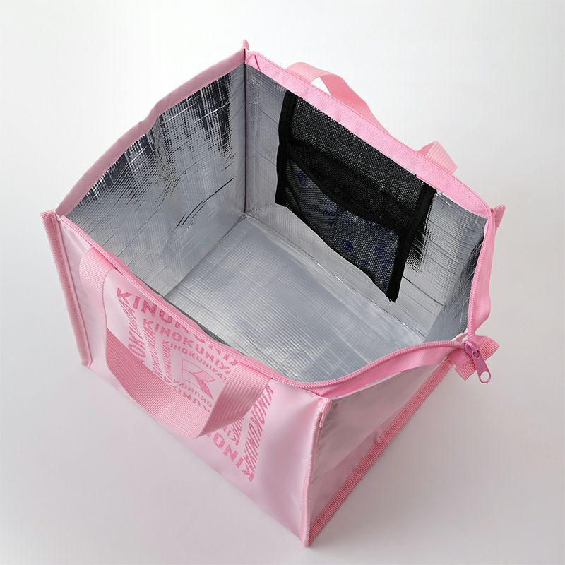 紀ノ国屋 スクエア保冷バッグ ピンク | 紀ノ国屋 公式オンラインストア