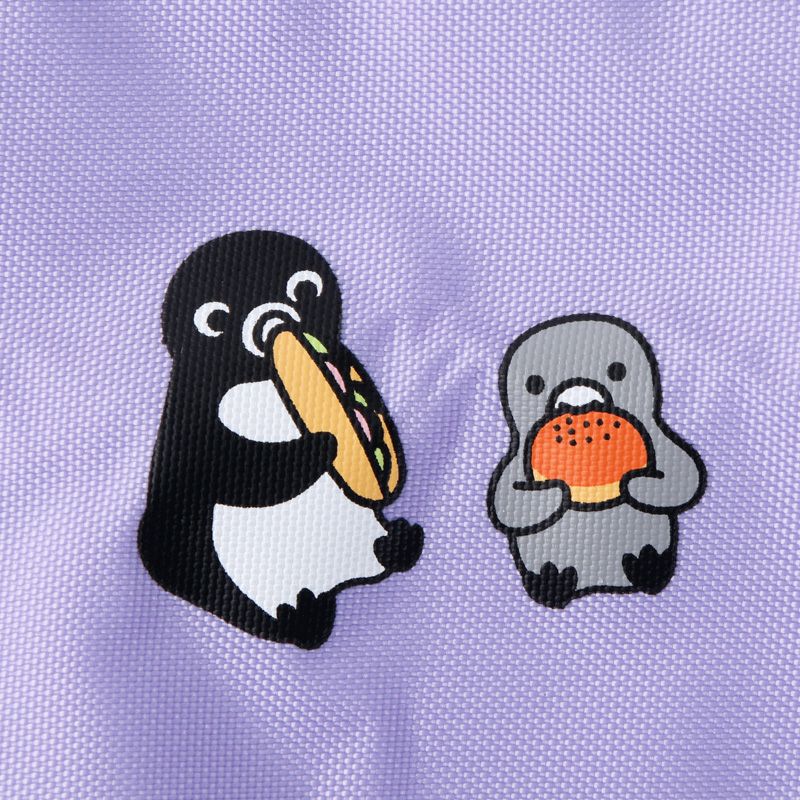 紀ノ国屋 Suicaのペンギン折りたためる保冷トートバッグ パープル