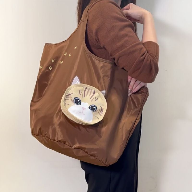 紀ノ国屋 コンパクトバッグ エキゾチック（猫） | 紀ノ国屋 公式