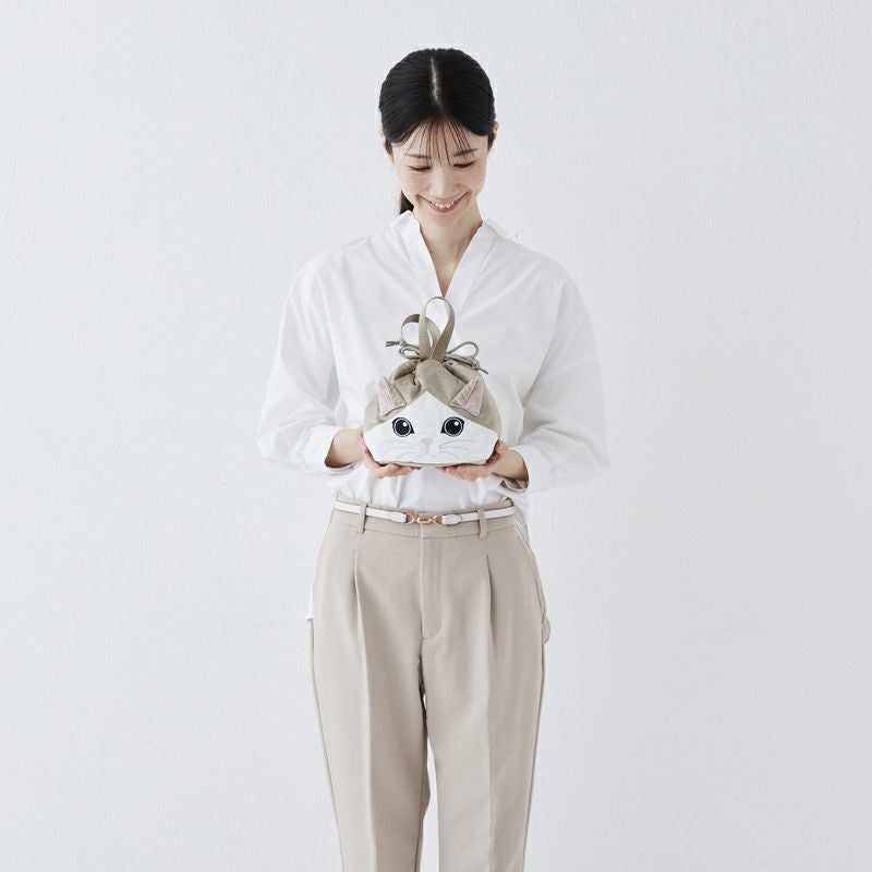 紀ノ国屋 猫保冷巾着 ＆ CACAOCAT（ハチワレ） | 紀ノ国屋 公式