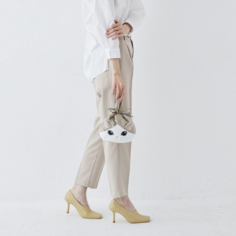 紀ノ国屋 猫保冷巾着 ＆ CACAOCAT（ハチワレ） | 紀ノ国屋 公式