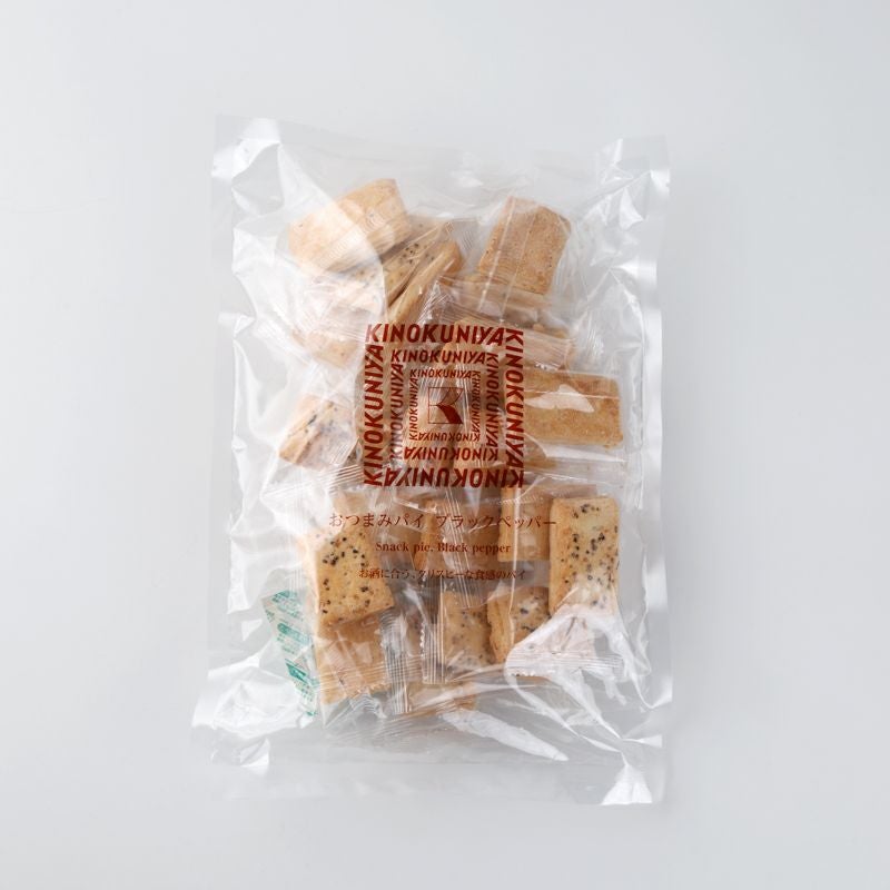 期間限定価格】紀ノ国屋 おつまみパイ ブラックペッパー（賞味期限