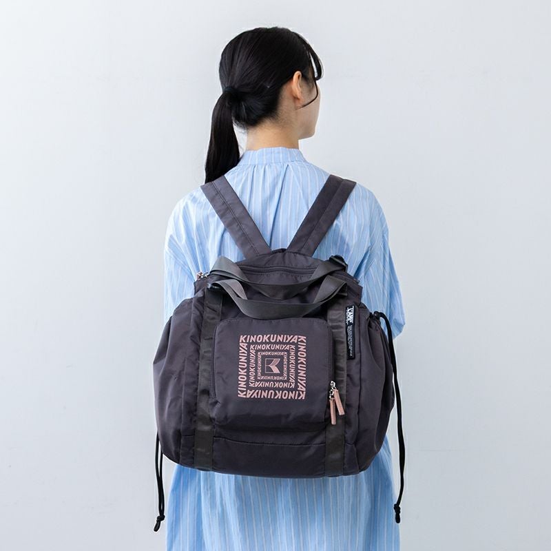 紀ノ国屋×L'AMIPLUS［ラミプリュス］ レジカゴリュック ブラックベリー