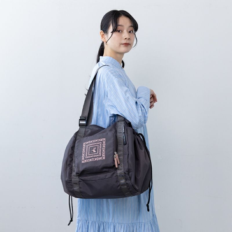 紀ノ国屋×L'AMIPLUS［ラミプリュス］ レジカゴリュック ブラックベリー